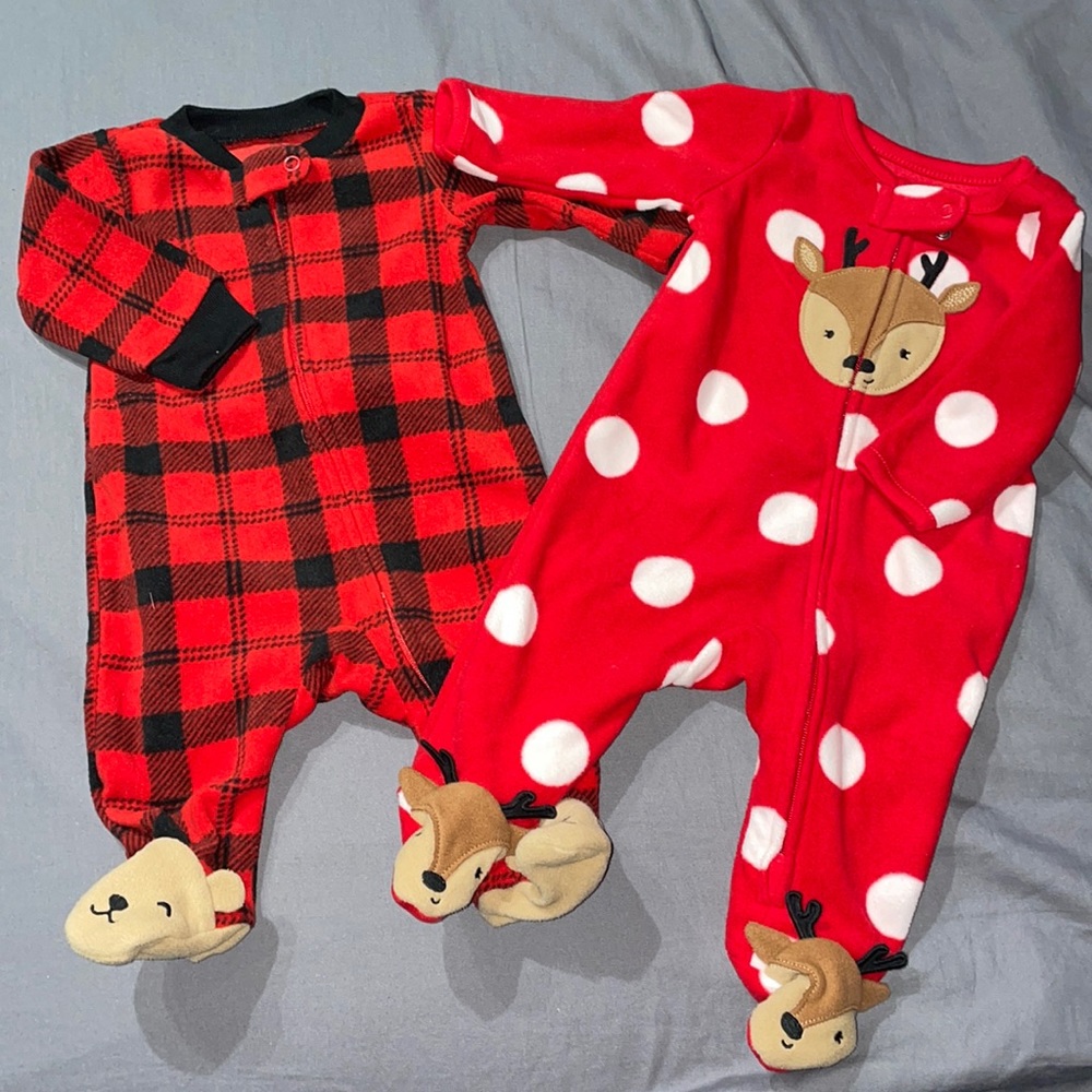 Fleece onesies